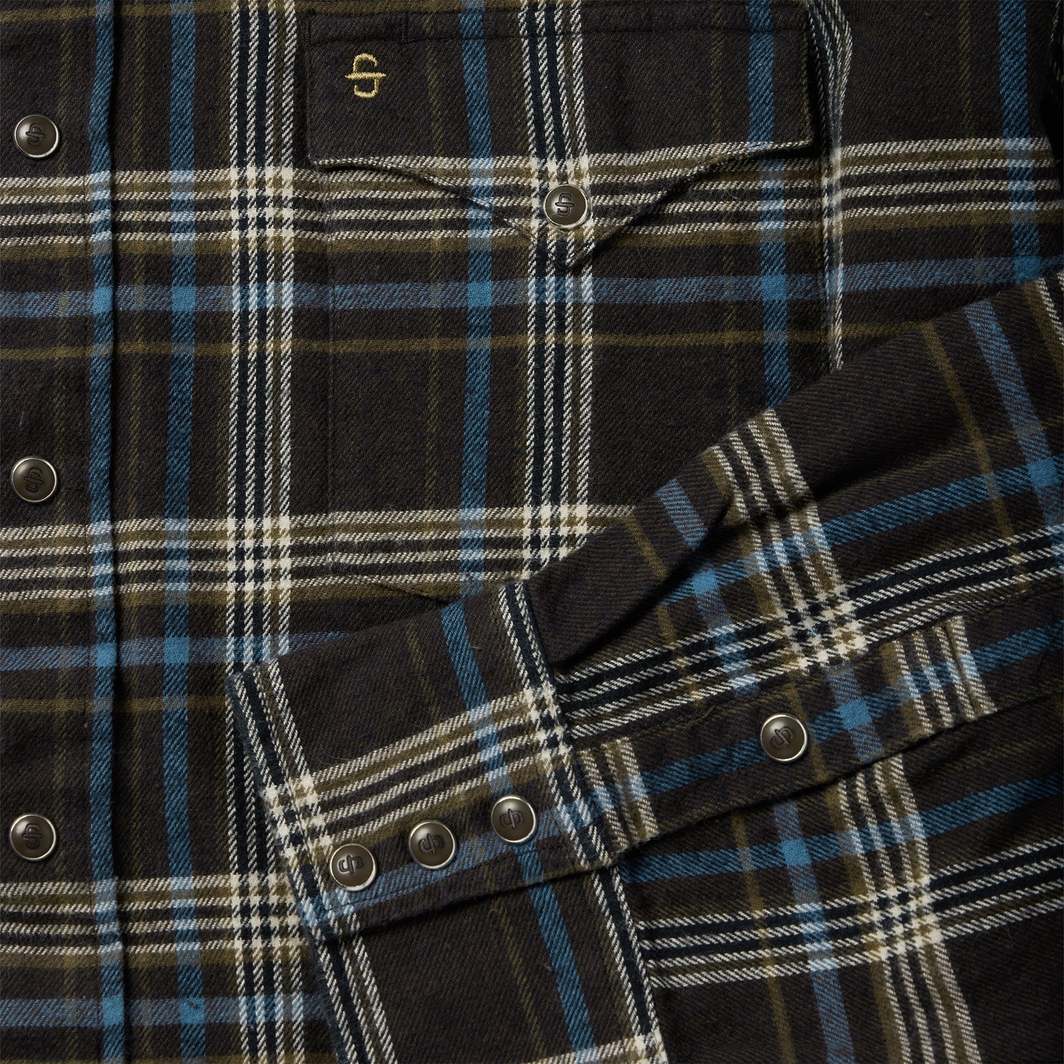 Brown Plaid Flannel Western Shirt Brown | Stetson Men