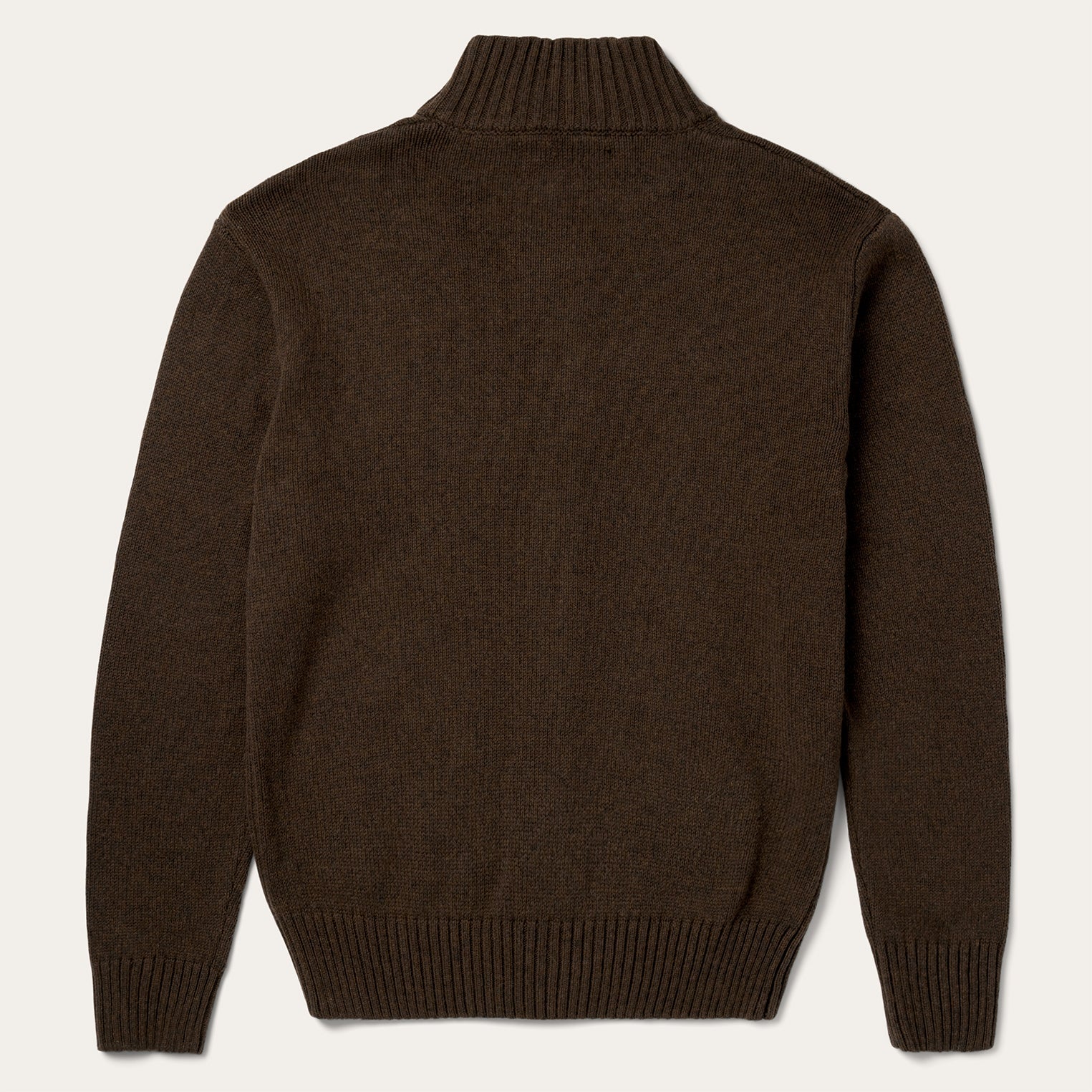 Ombre Border Stripe Cardigan Brown | Stetson Men