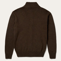 Ombre Border Stripe Cardigan Brown | Stetson Men