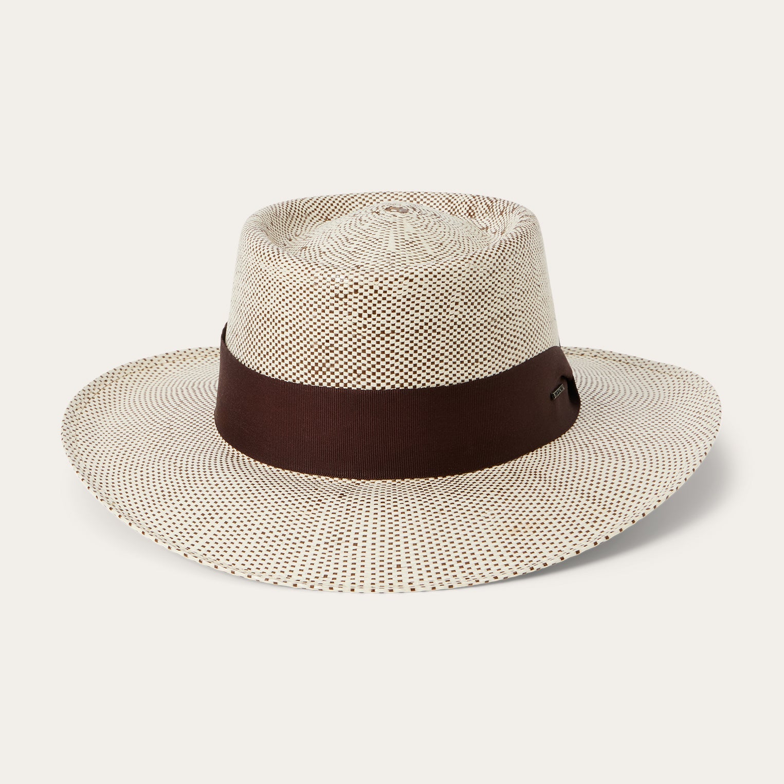 Double Bogey Raffia Straw Hat Natural Brown | Stetson Hats