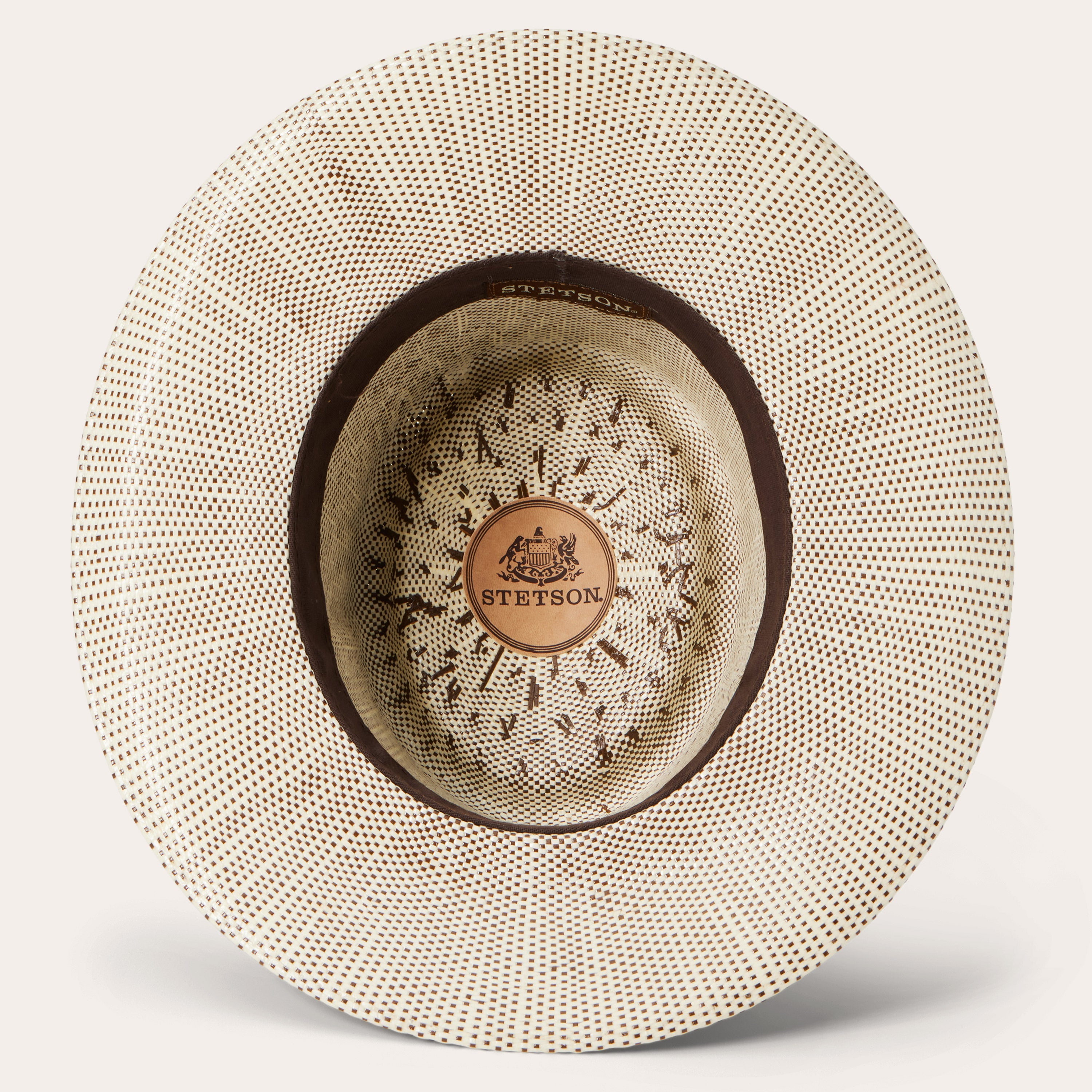 Double Bogey Raffia Straw Hat Natural Brown | Stetson Hats