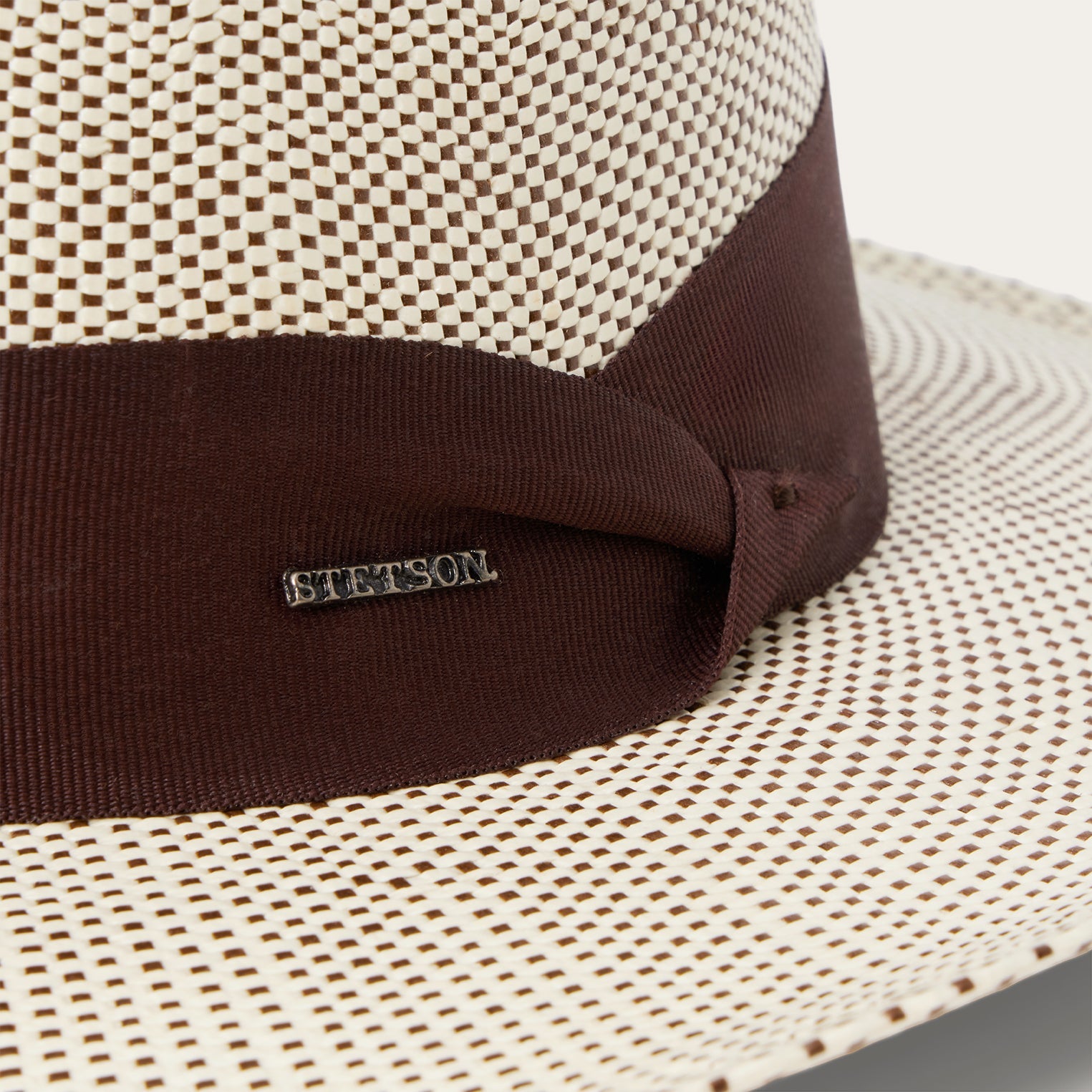 Double Bogey Raffia Straw Hat Natural Brown | Stetson Hats