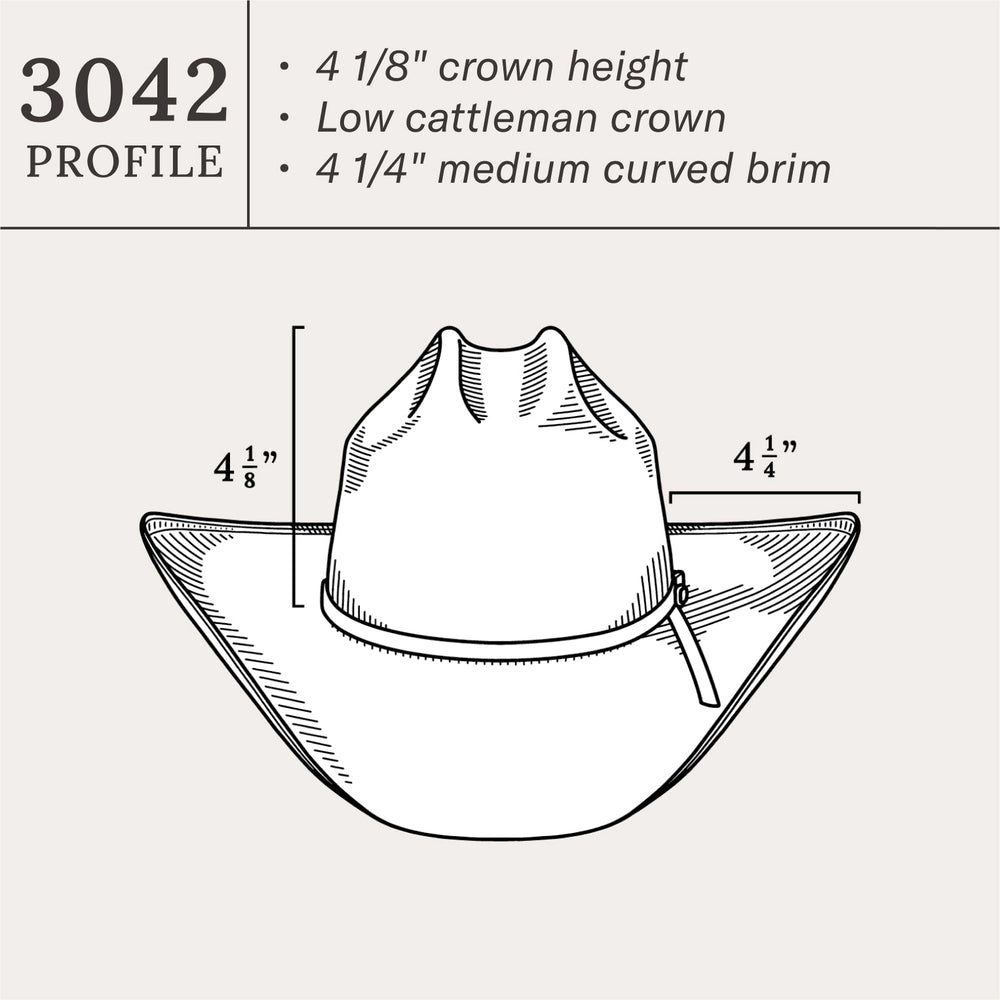 Brookwood 10X Straw Cowboy Hat Natural | Stetson Hats