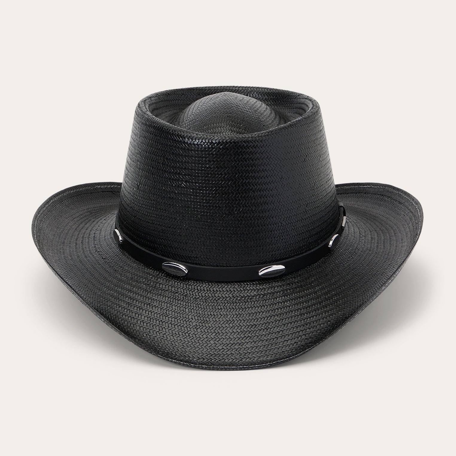 Royal Flush 10X Straw Cowboy Hat Black | Stetson Hats
