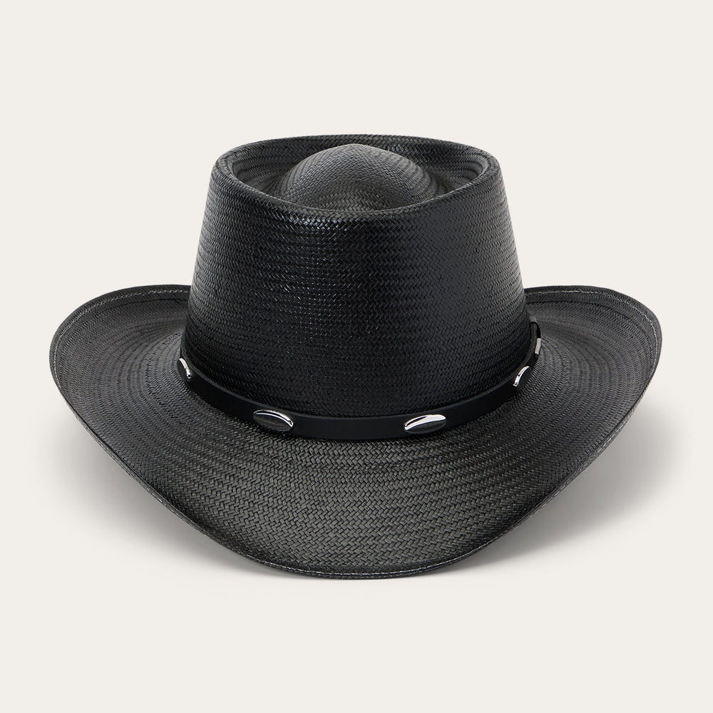 Royal Flush 10X Straw Cowboy Hat Black | Stetson Hats