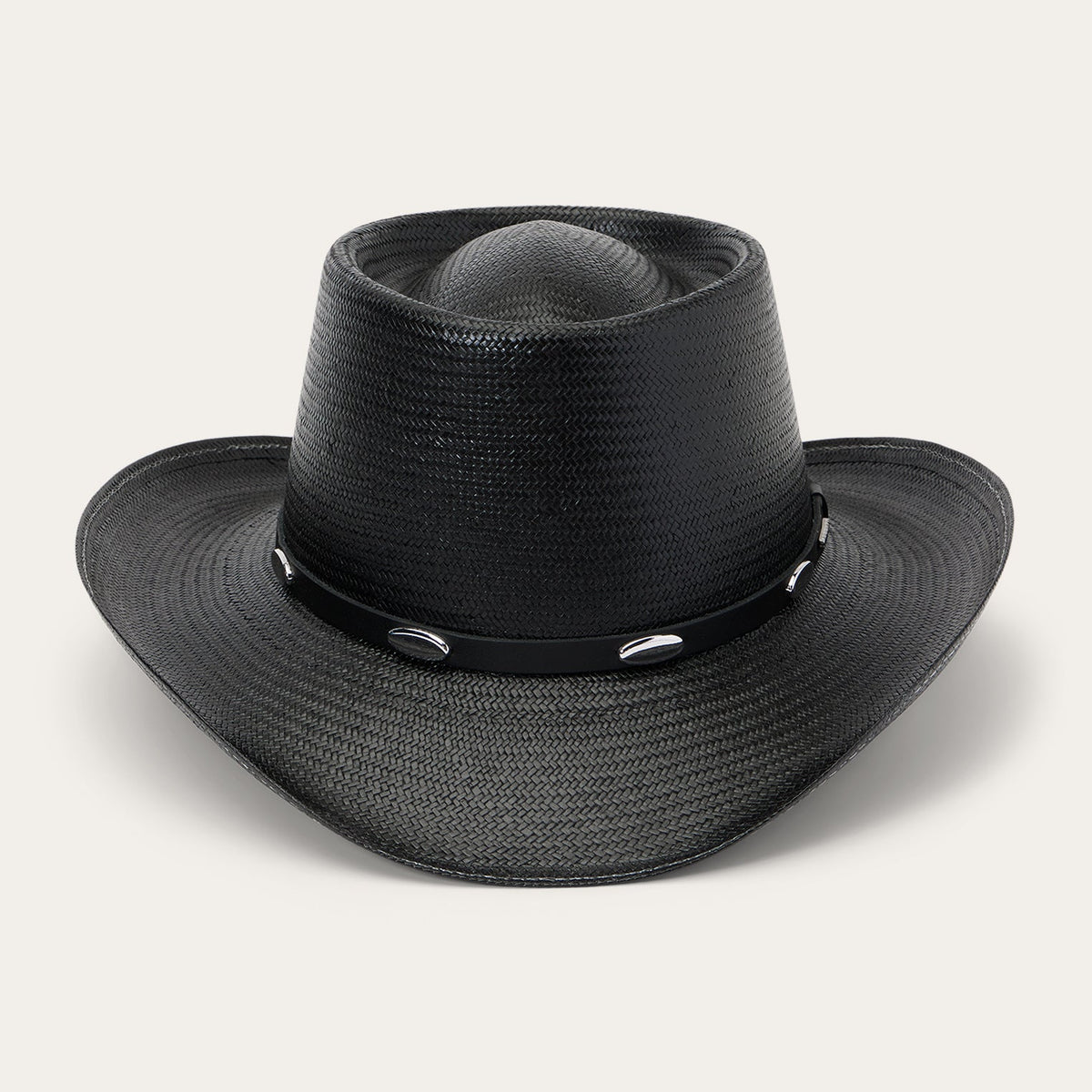 Royal Flush 10X Straw Cowboy Hat Black | Stetson Hats