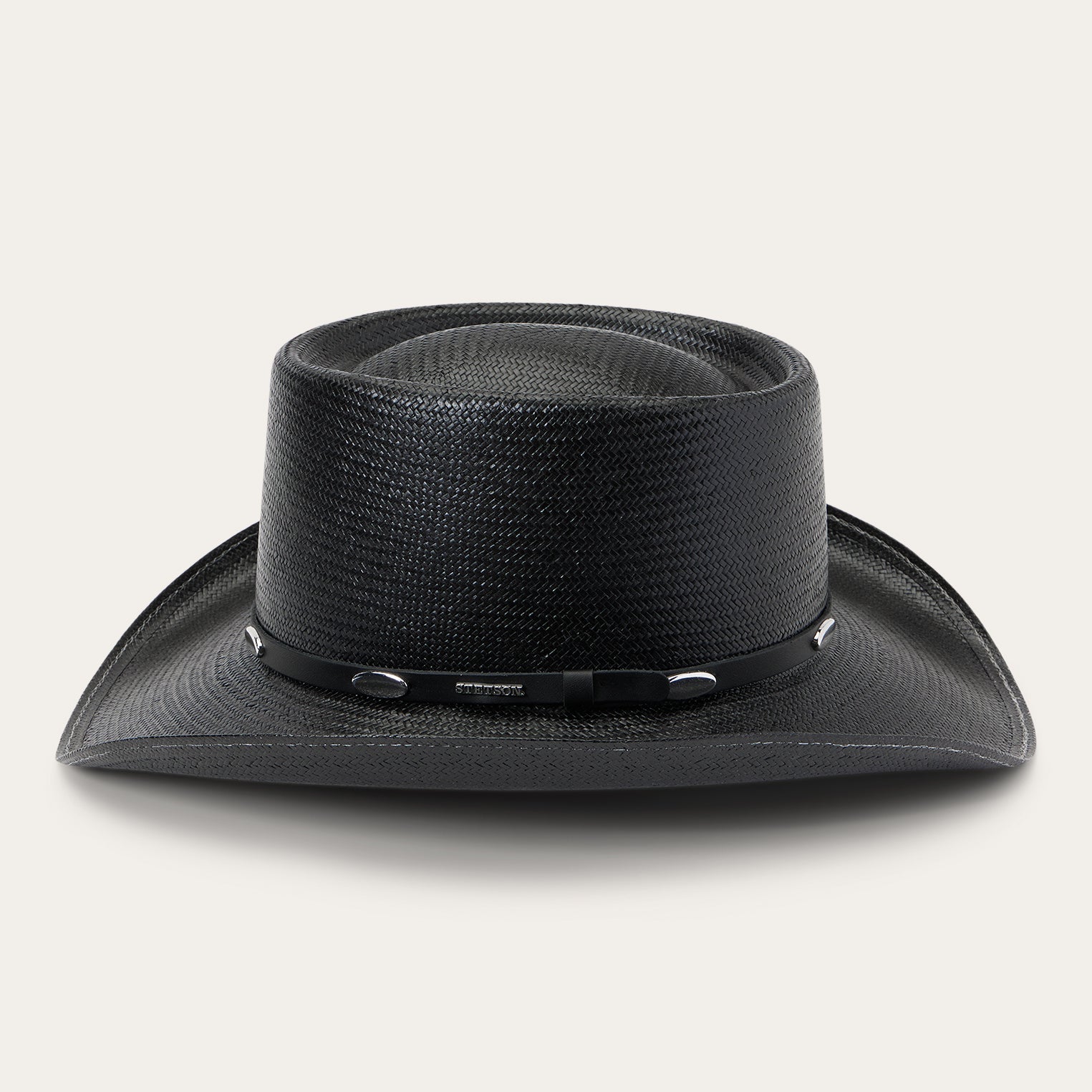 Royal Flush 10X Straw Cowboy Hat Black | Stetson Hats