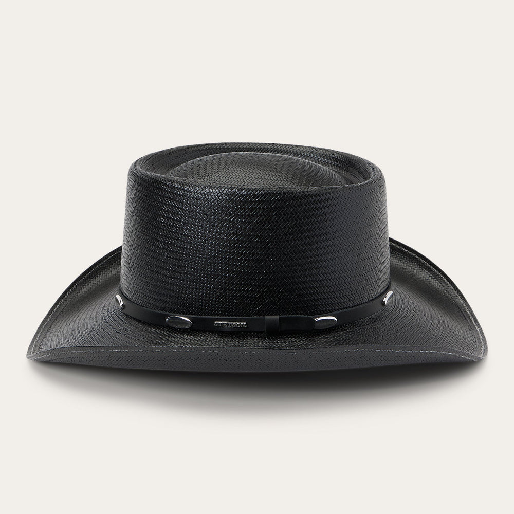 Royal Flush 10X Straw Cowboy Hat Black | Stetson Hats