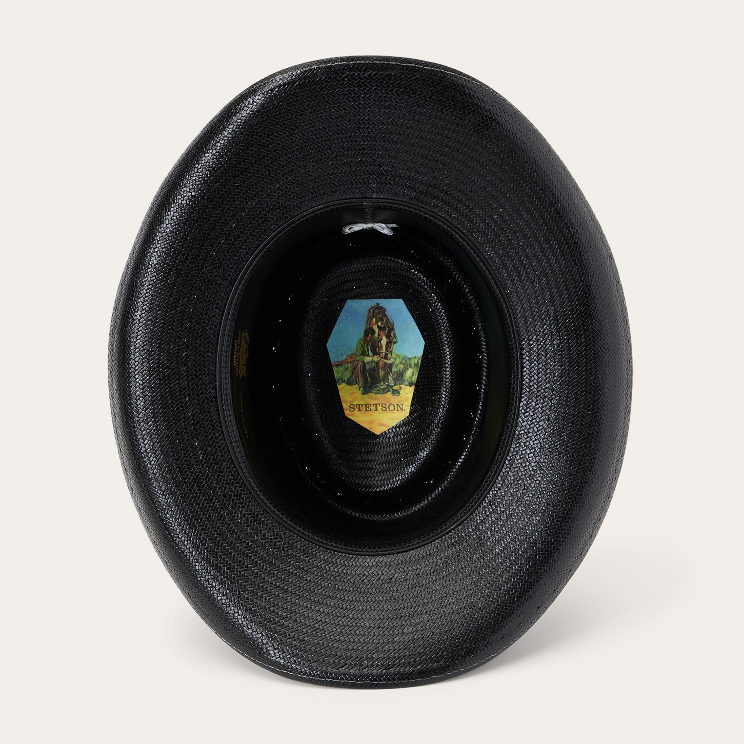 Royal Flush 10X Straw Cowboy Hat Black | Stetson Hats