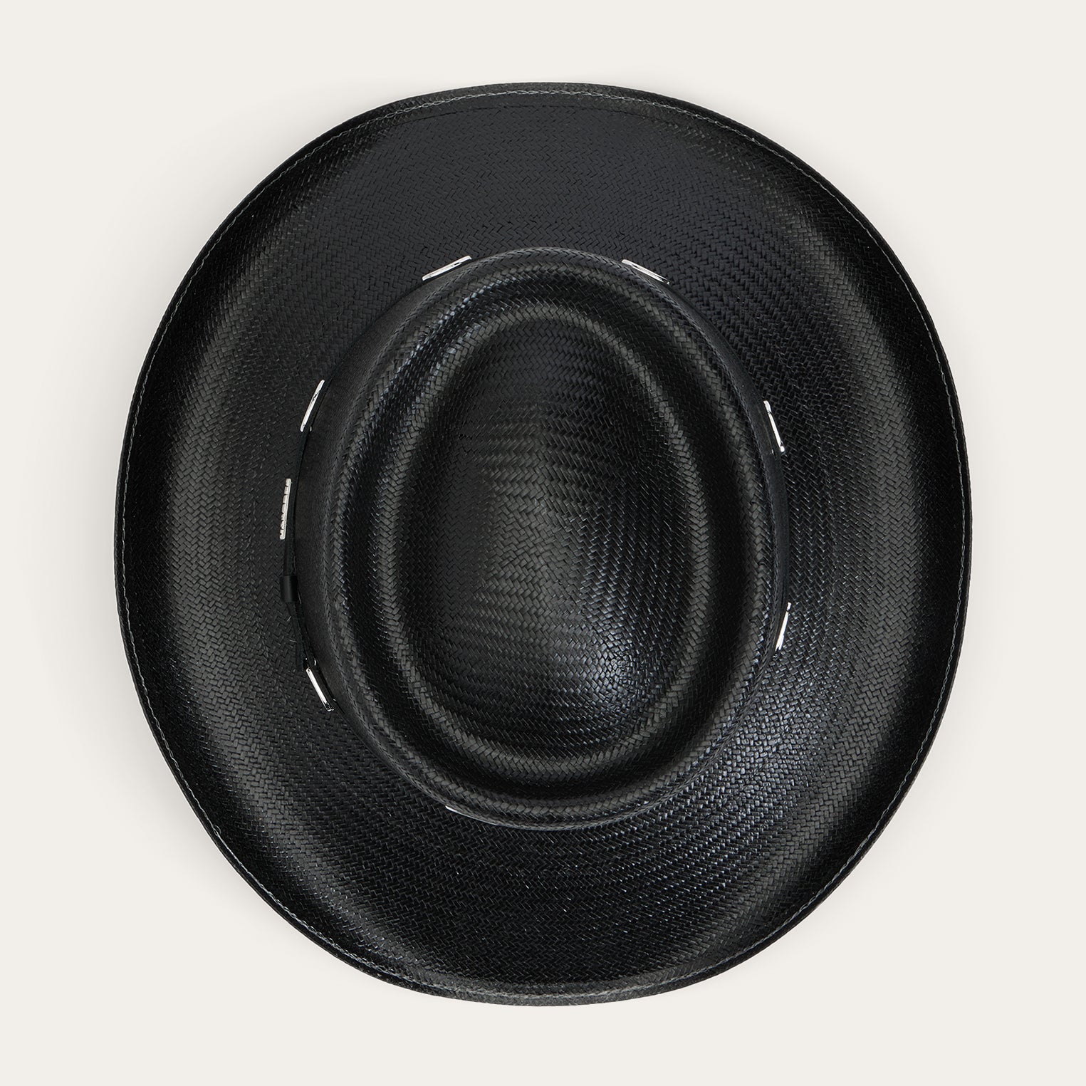 Royal Flush 10X Straw Cowboy Hat Black | Stetson Hats