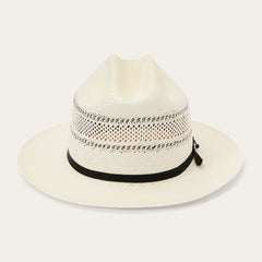 Open Road Straw Hat Natural/Black | Stetson Hats