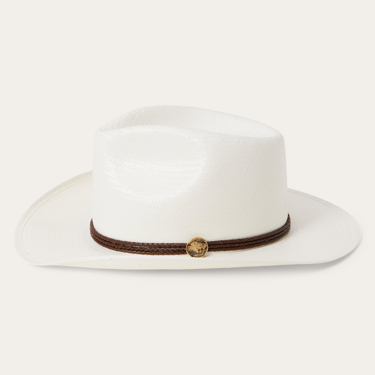 Woodrow Straw Hat Bleach | Stetson Hats