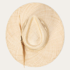 Chorus Straw Flat Brim Hat Natural | Stetson Hats