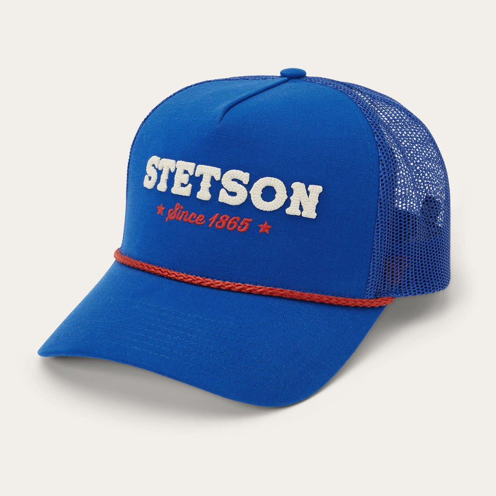 Lasso Trucker Cap Royal | Stetson Hats