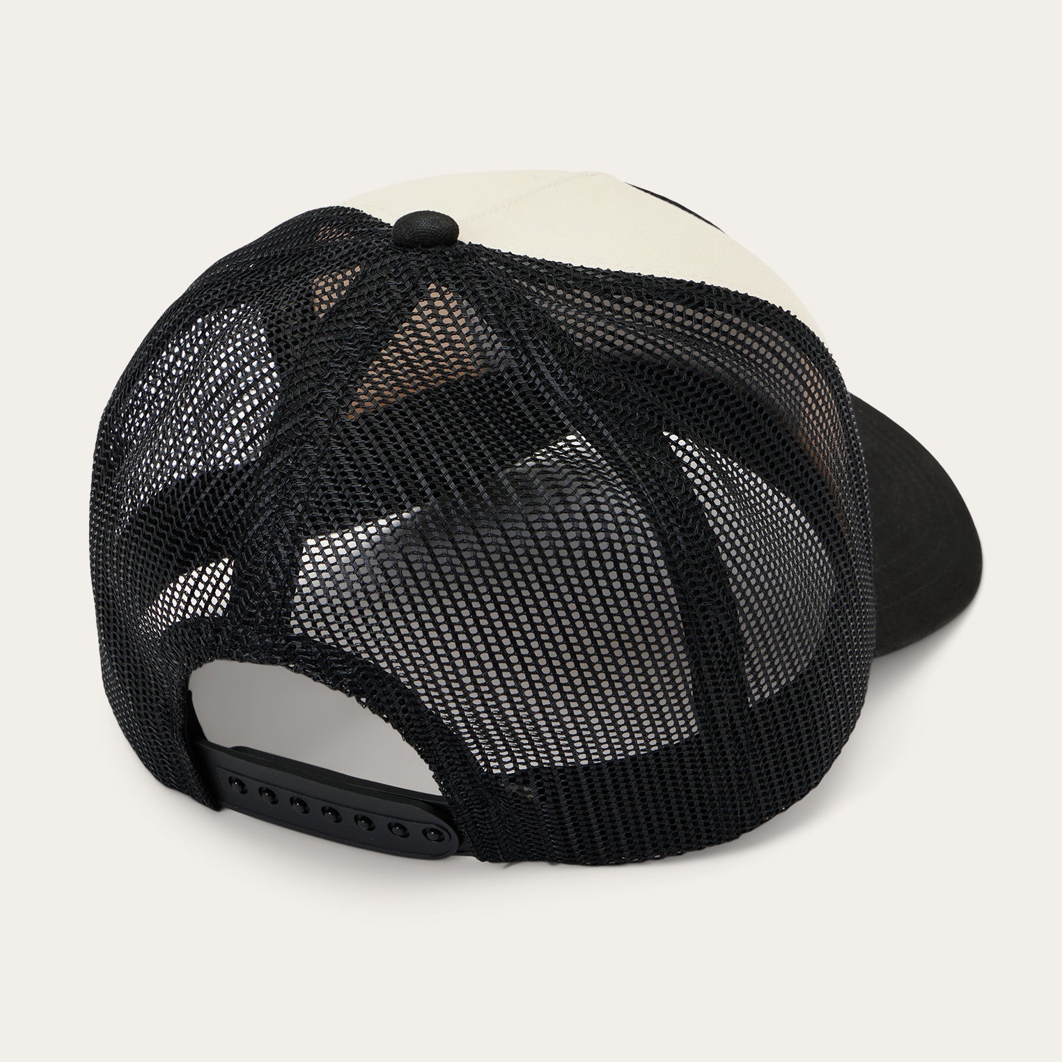 Mountain Sunset Trucker Cap Off White / Black | Stetson Hats