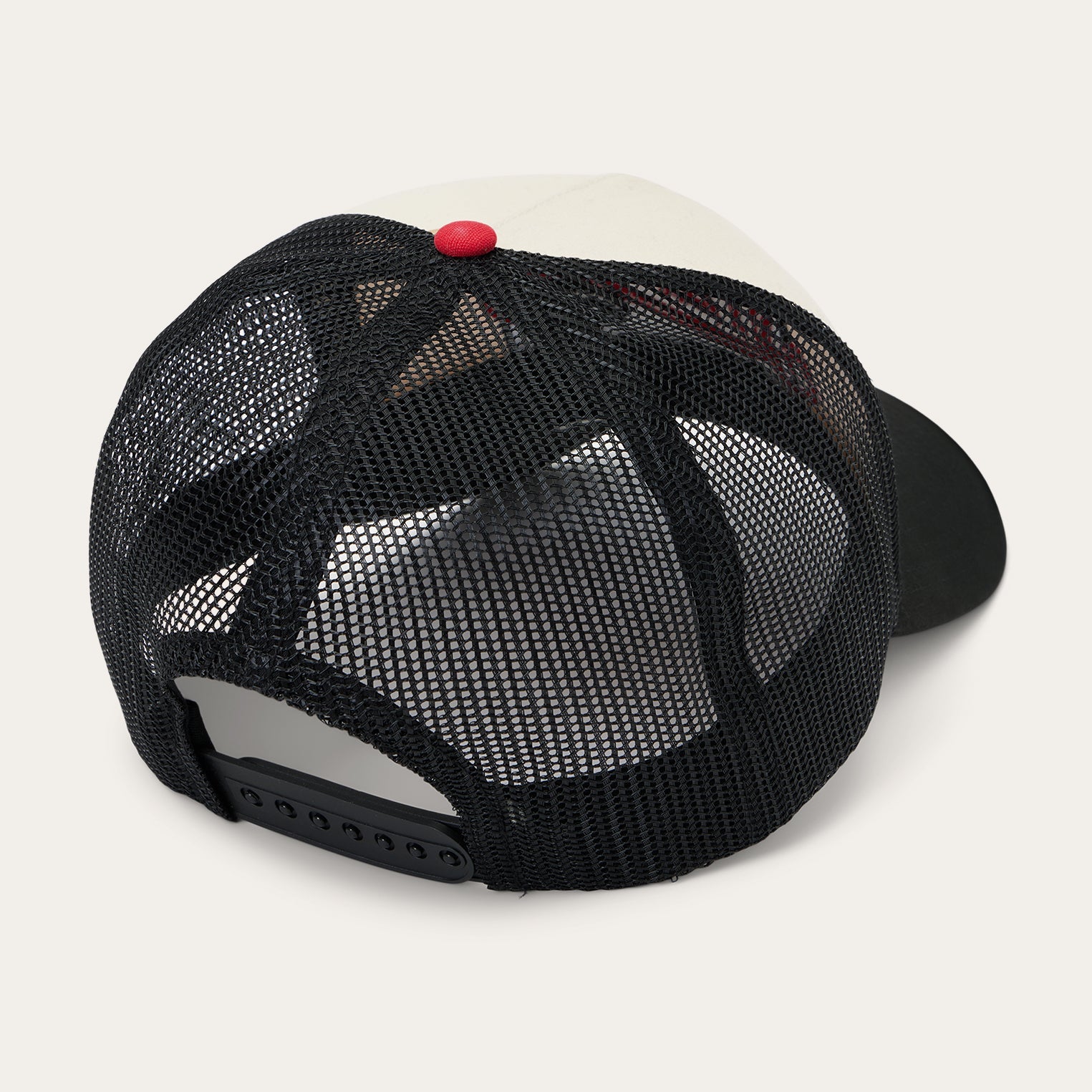 Rodeo Patch Trucker Cap Off White / Black | Stetson Hats