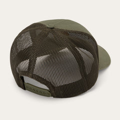 Rodeo Patch Trucker Cap Olive | Stetson Hats