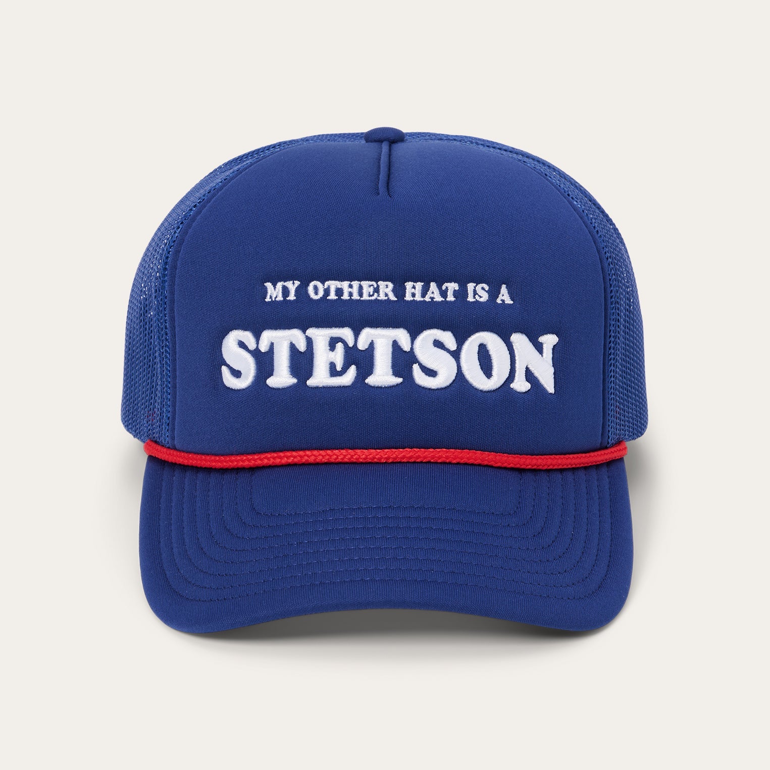 My Other Hat Is A Stetson Trucker Cap Royal | Stetson Hats