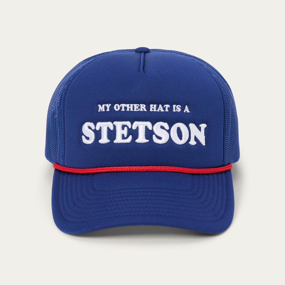 My Other Hat Is A Stetson Trucker Cap Royal | Stetson Hats