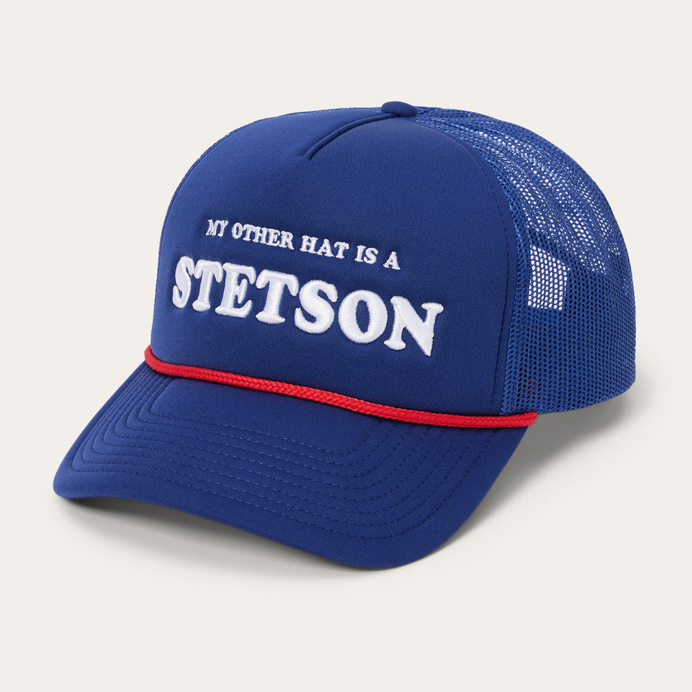 My Other Hat Is A Stetson Trucker Cap Royal | Stetson Hats