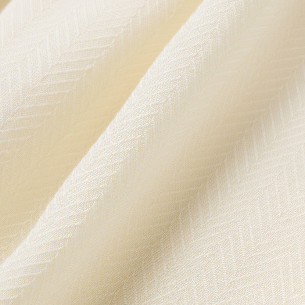 Cream Herringbone Blouse White | Stetson Women