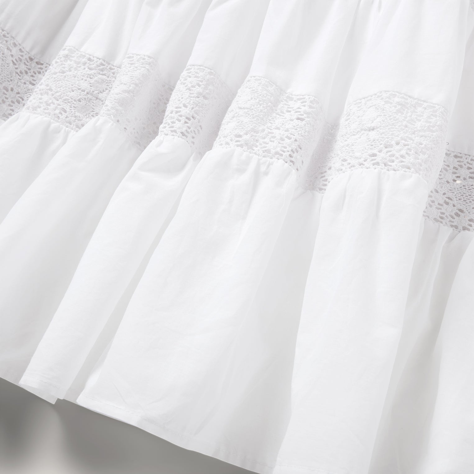 White Cotton Lawn Sleeveless Dress White | Stetson Women
