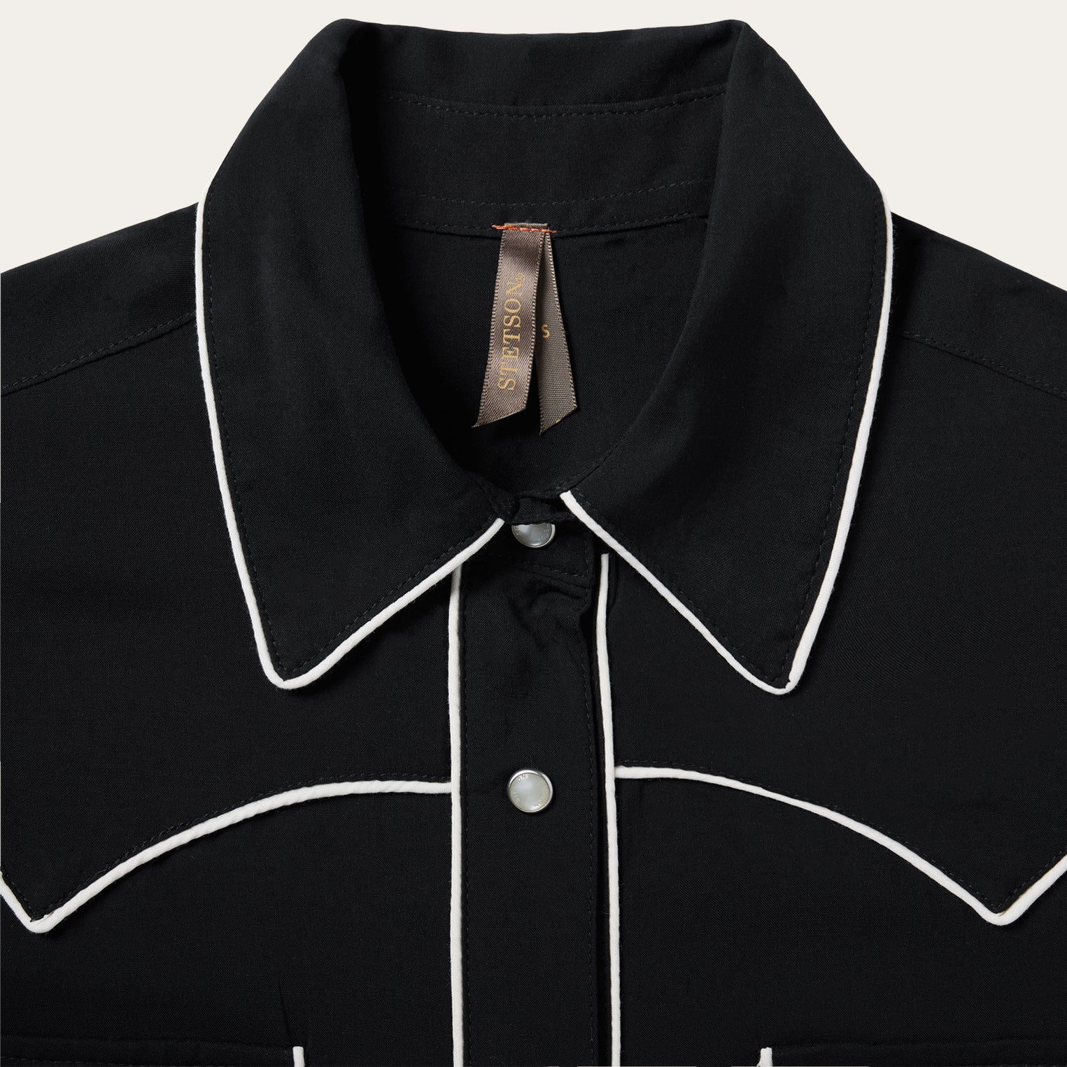 Black Sleeveless Western Shirt Black | Stetson Women