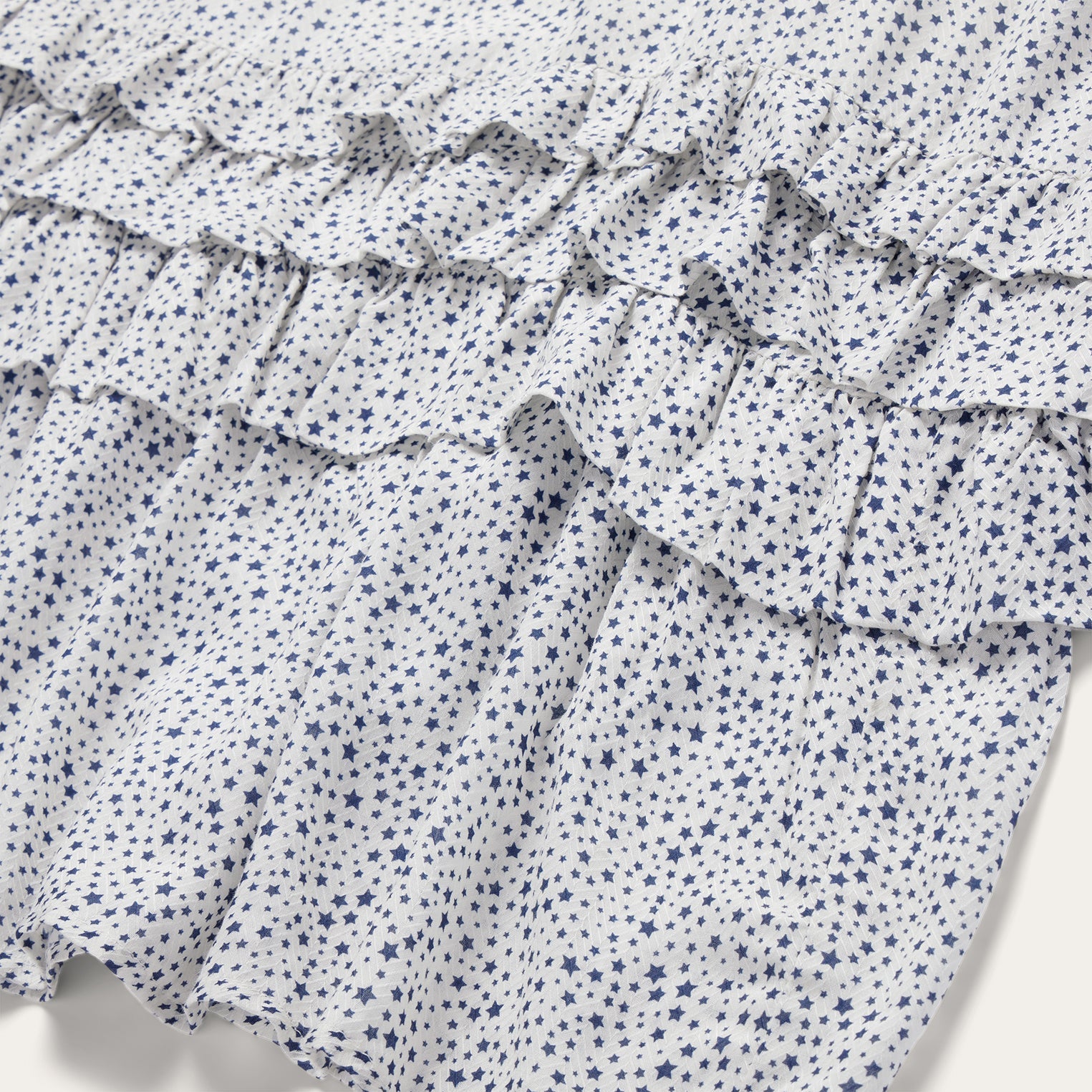 Stars Print Dress White | Stetson Women