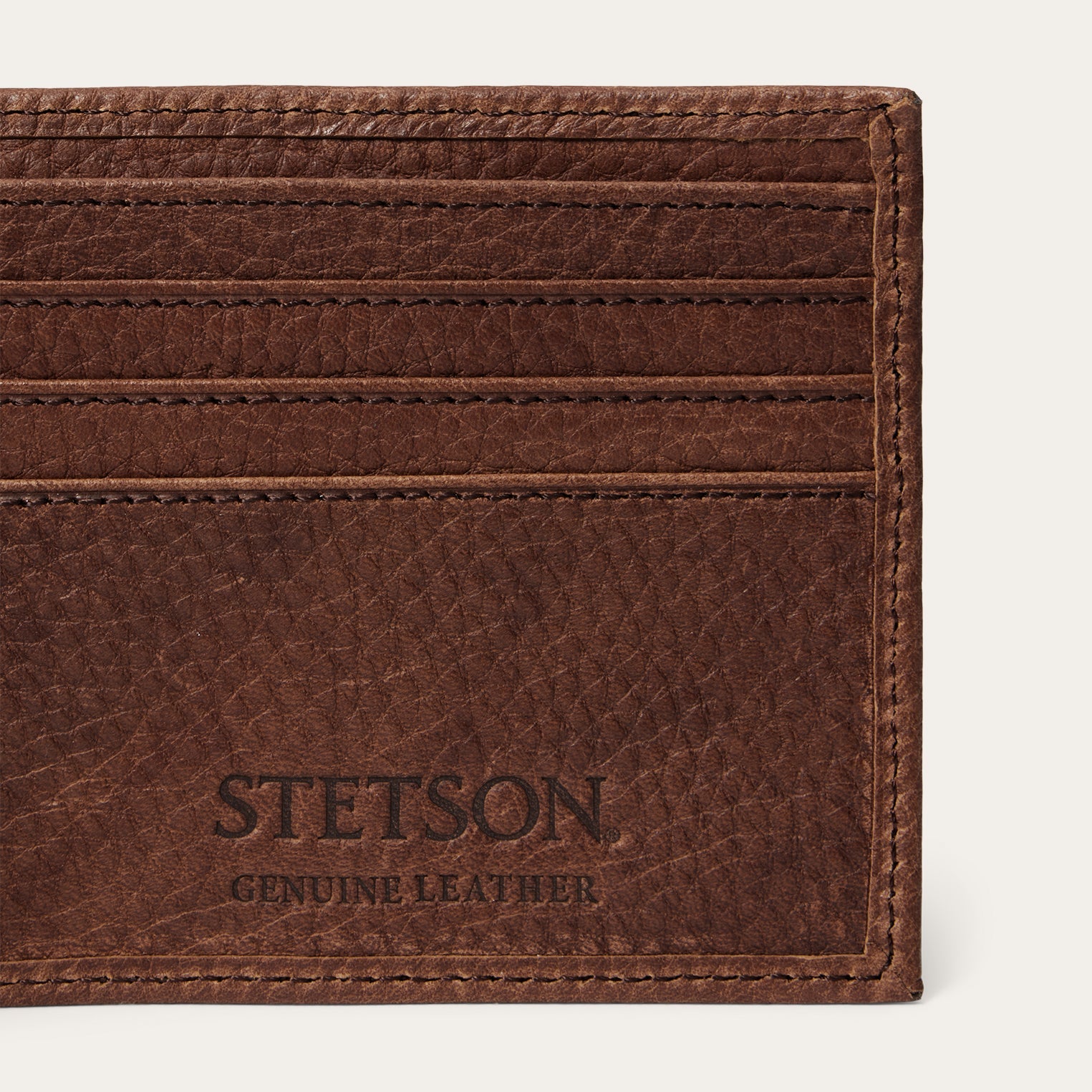 Steer Head Bi-Fold Wallet Brown | Stetson Men