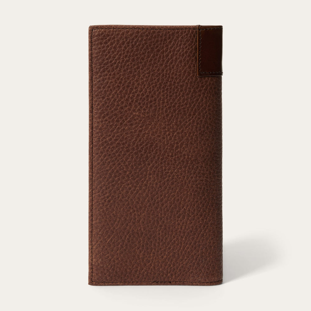 Steer Head Checkbook Brown | Stetson Men