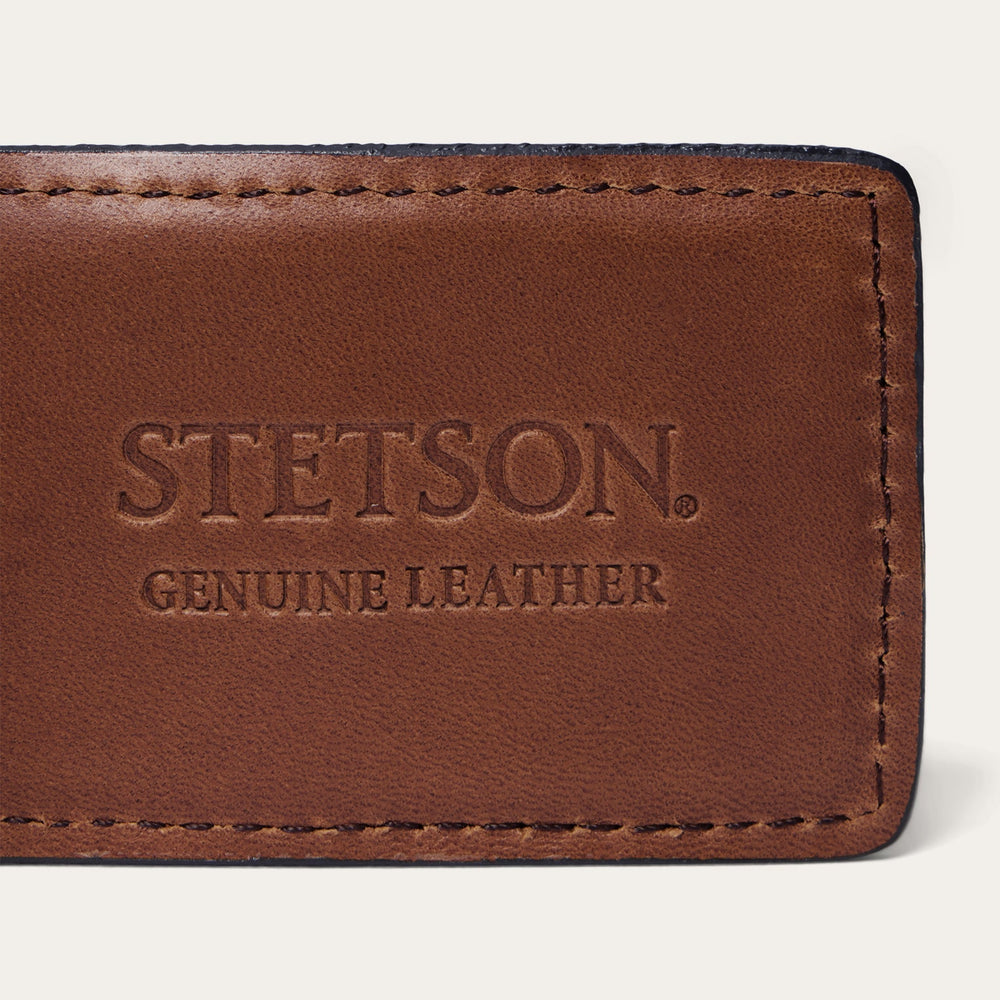 Steer Head Money Clip Brown | Stetson Men