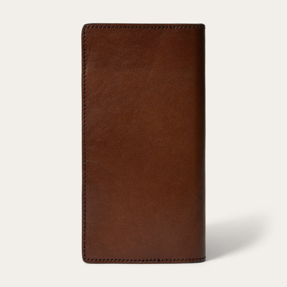Tooled Checkbook Brown | Stetson Men