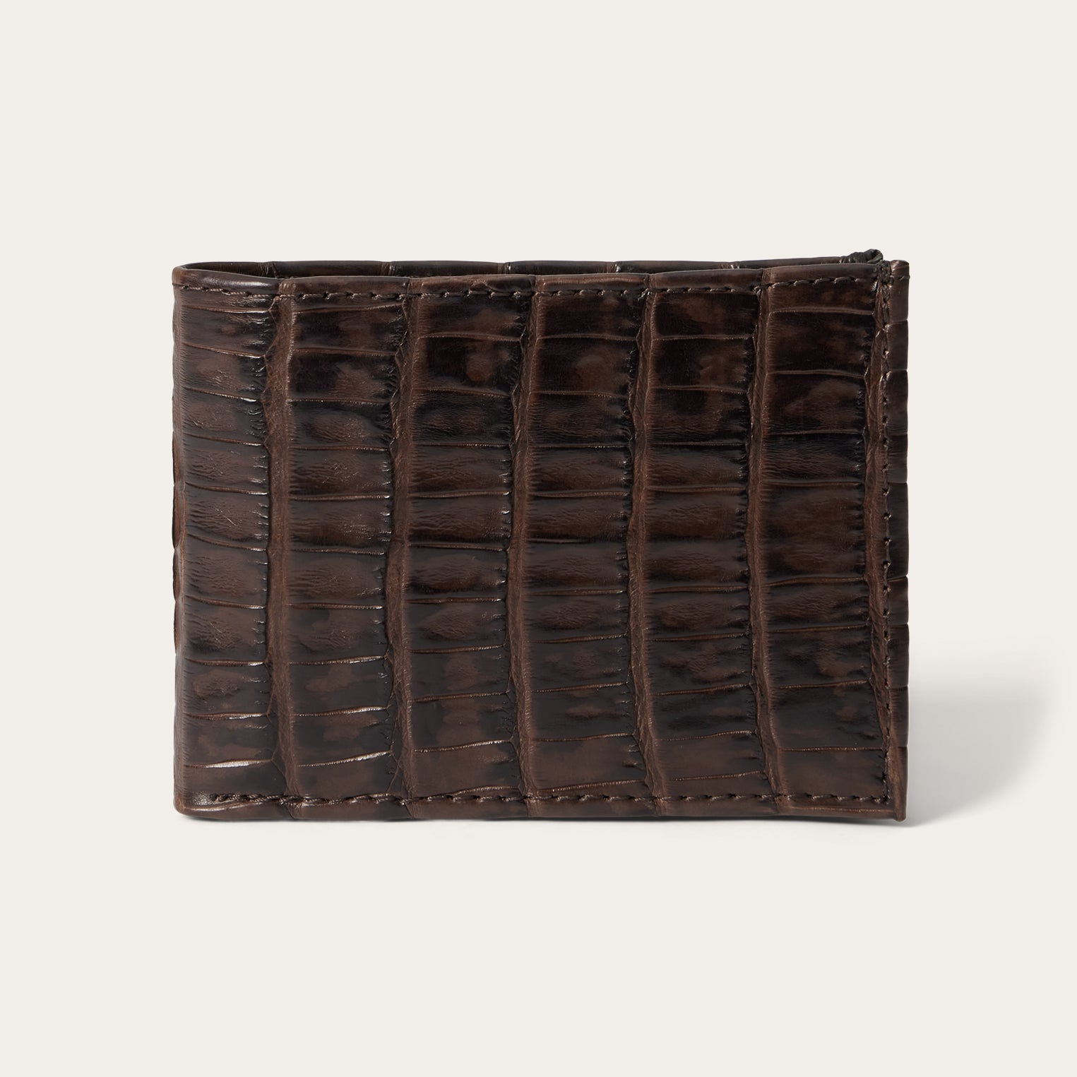 Caiman Bi-Fold Wallet Cigar Classic | Stetson Men