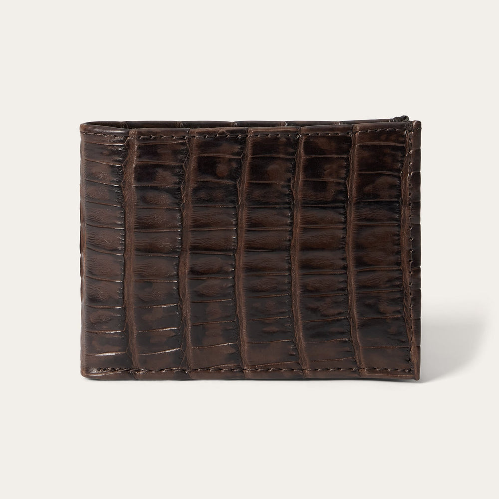 Caiman Bi-Fold Wallet Cigar Classic | Stetson Men