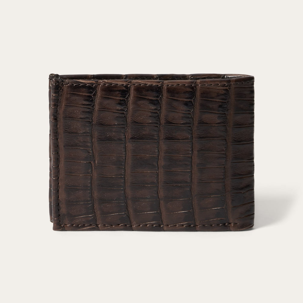 Caiman Bi-Fold Wallet Cigar Classic | Stetson Men