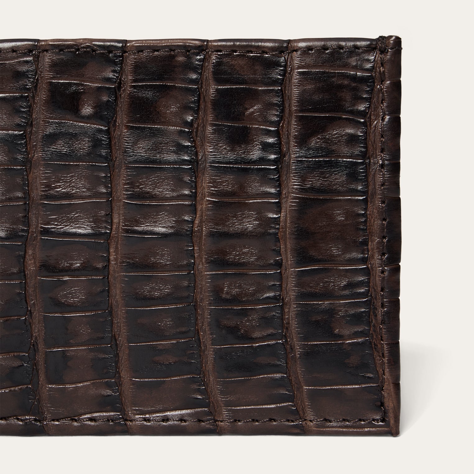 Caiman Bi-Fold Wallet Cigar Classic | Stetson Men