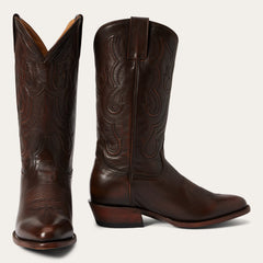 Carlisle Western Boots Burnished Brown | Stetson