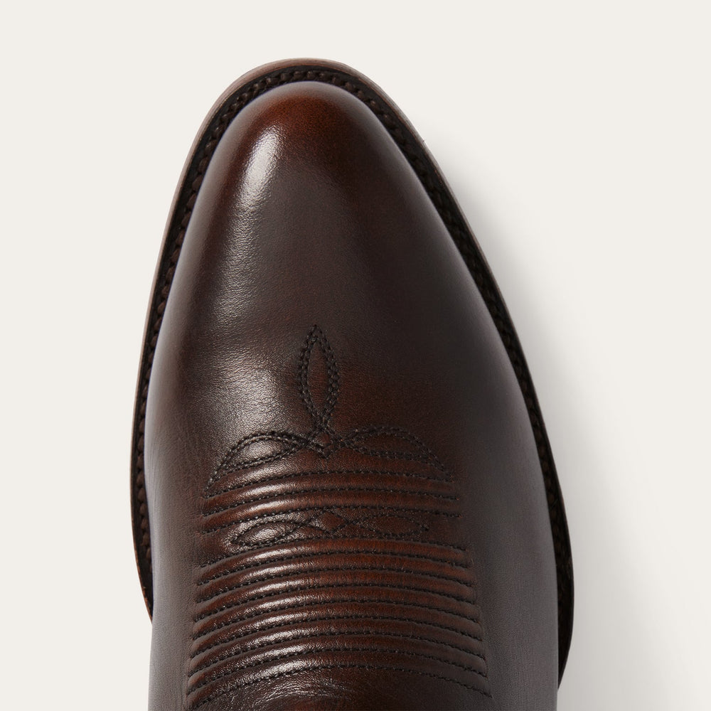 Carlisle Western Boots Burnished Brown | Stetson