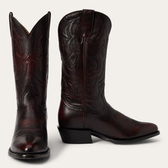 Carlisle Western Boots Black Cherry | Stetson