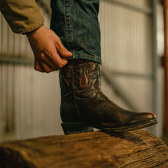 Carlisle Western Boots Black Cherry | Stetson