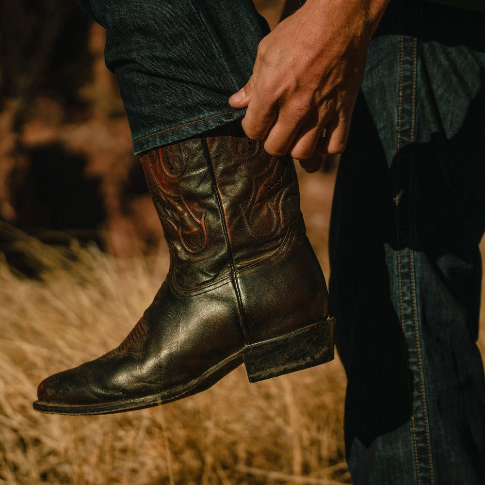 Carlisle Western Boots Black Cherry | Stetson