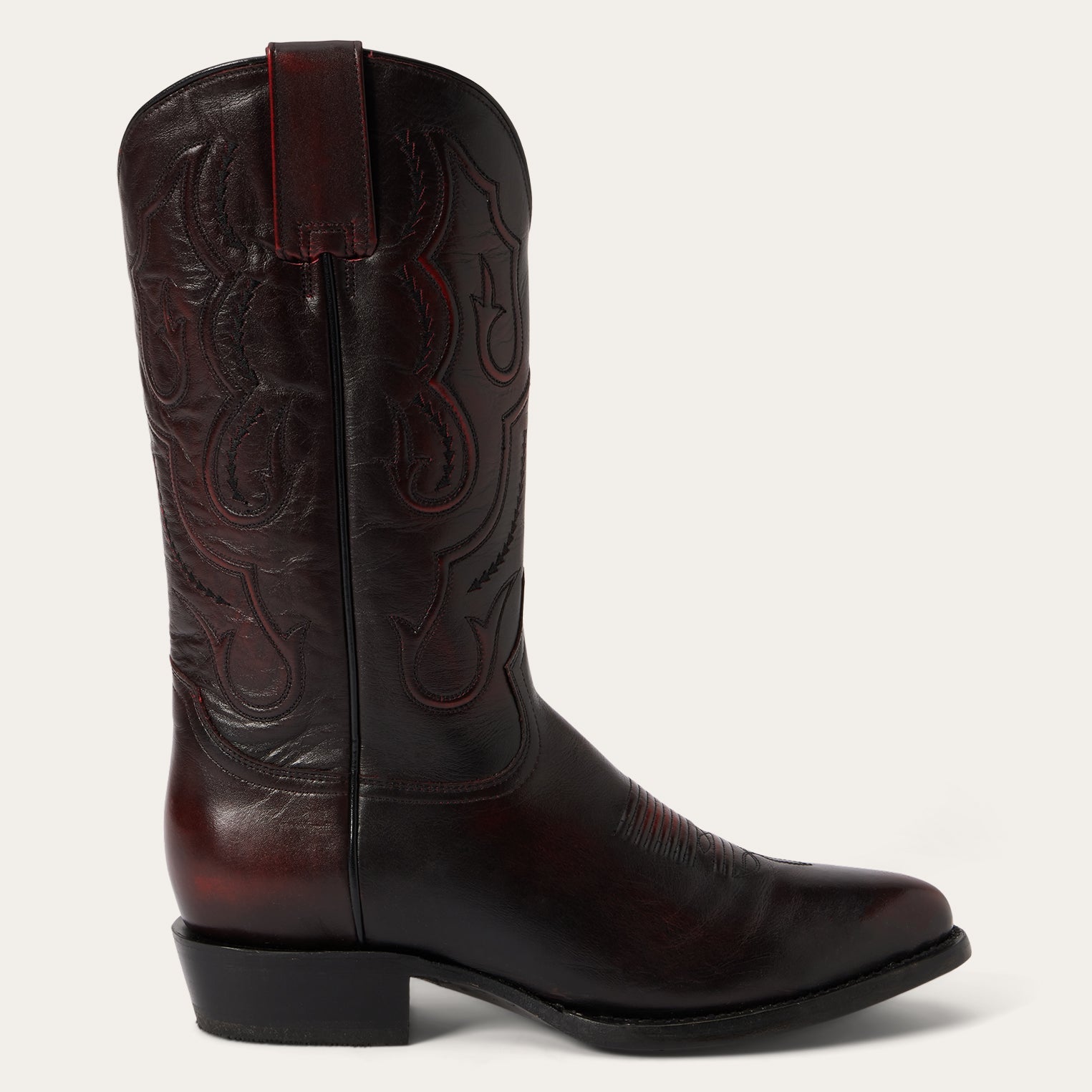 Carlisle Western Boots Black Cherry | Stetson