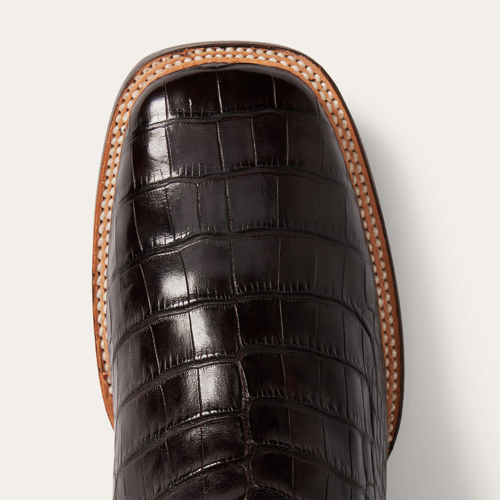 Aces Alligator Boots Brown | Stetson