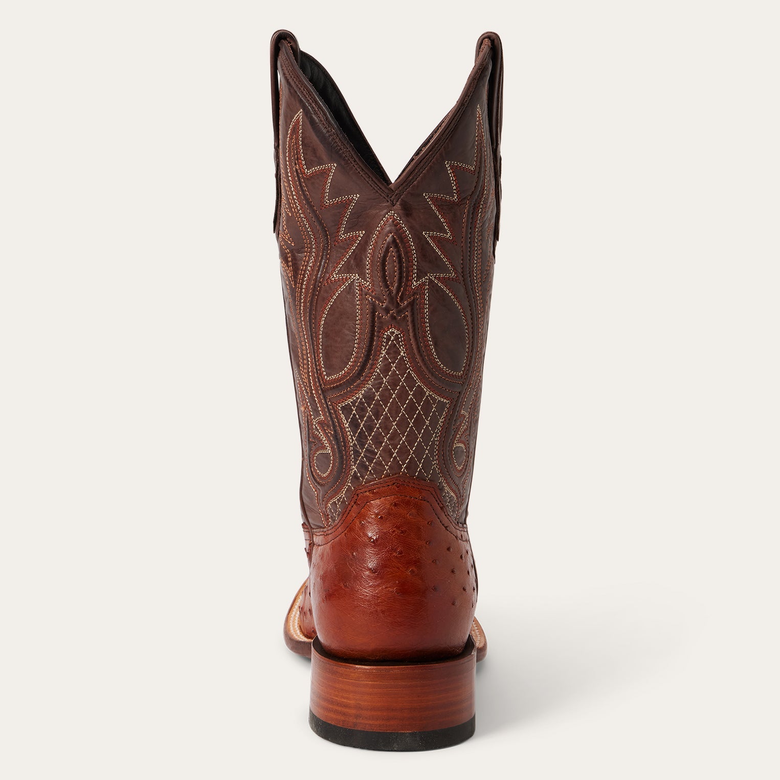 Ozzy Ostrich Boot Brown | Stetson