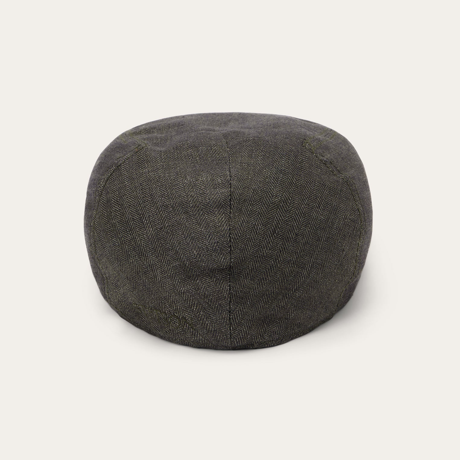 Herringbone Linen Ivy Cap Olive Herringbone | Stetson Hats