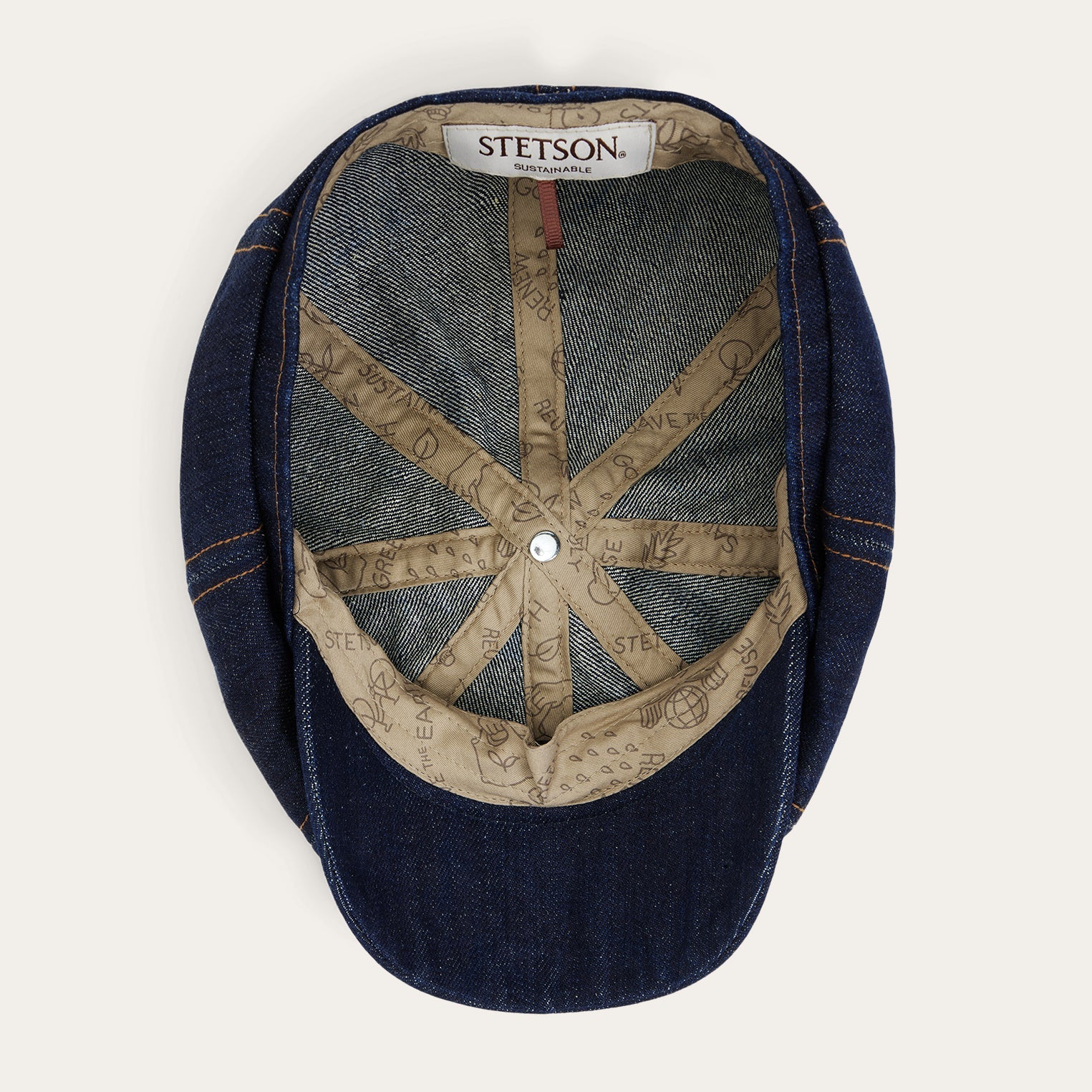 Sustainable Denim Hatteras Dark Denim | Stetson Hats