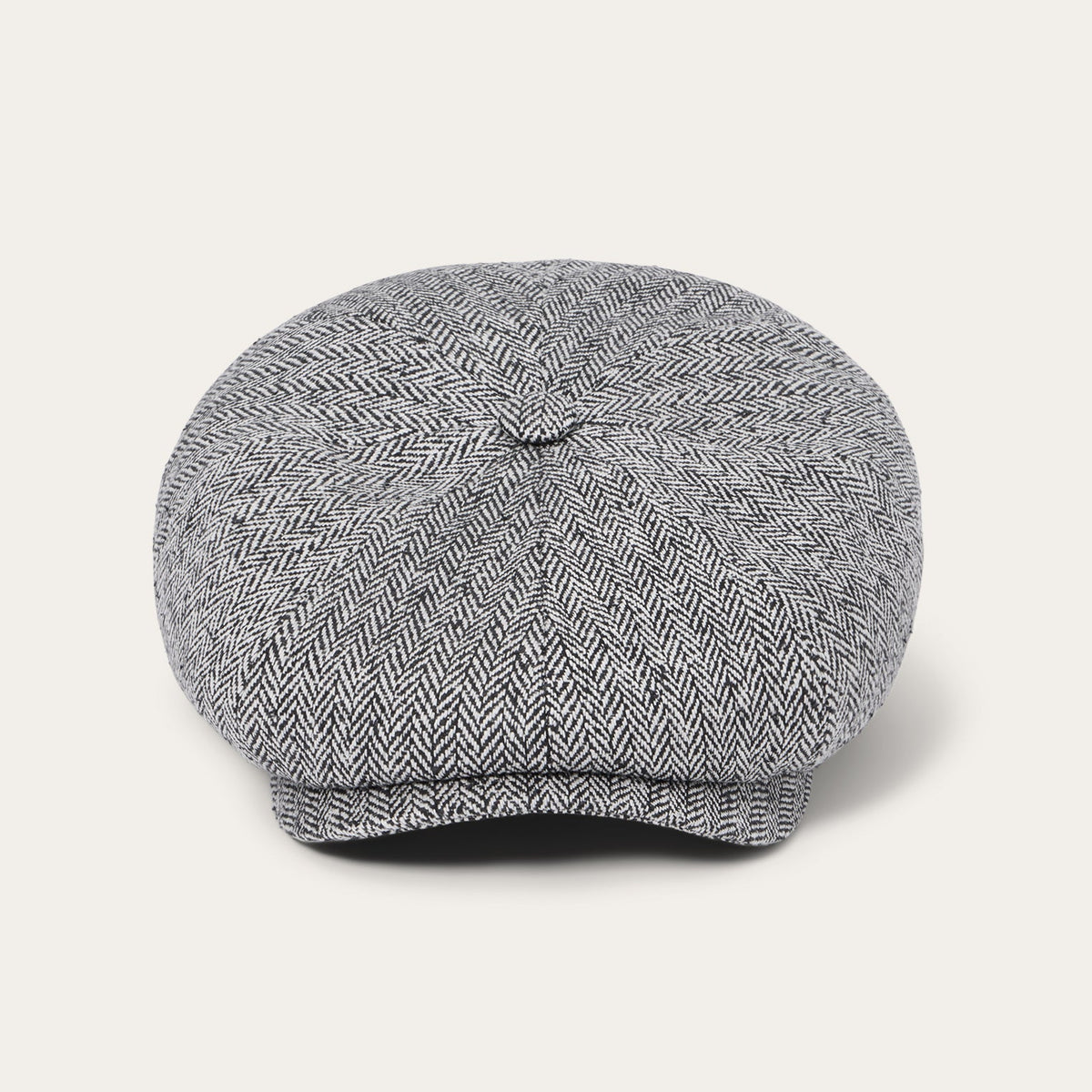 Herringbone Silk Hatteras Black Herringbone | Stetson Hats
