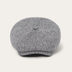 Herringbone Silk Hatteras Black Herringbone | Stetson Hats