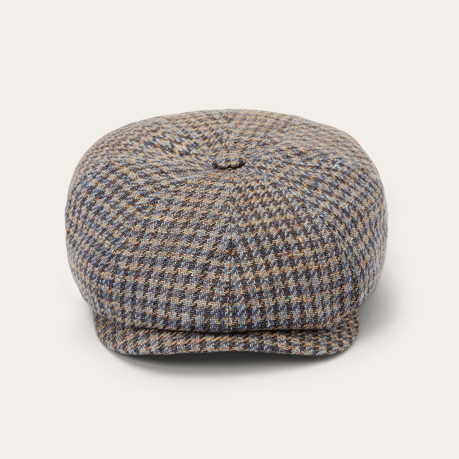 Linen/Cotton Houndstooth Hatteras Multicolor Houndstooth | Stetson Hats