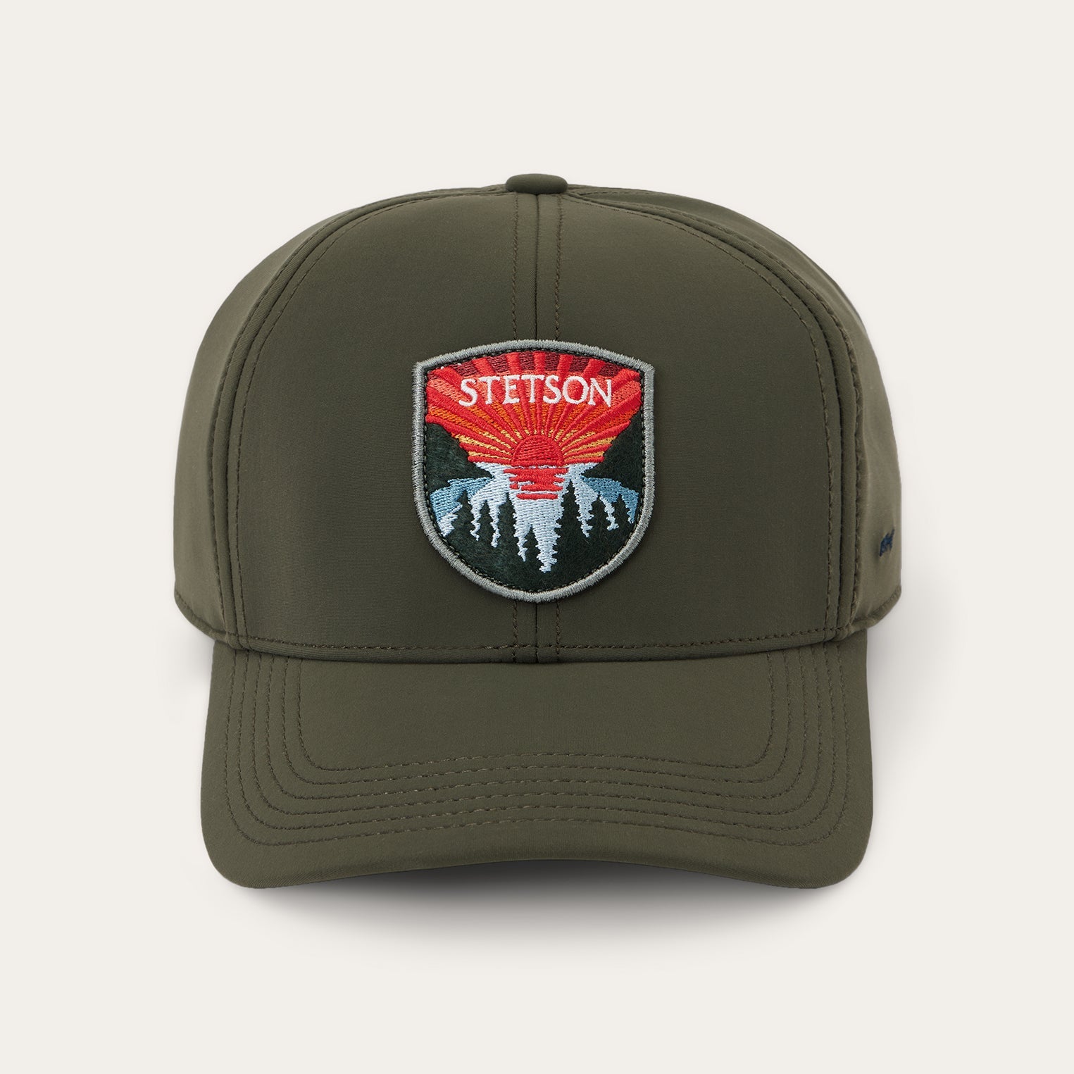 Sunset Baseball Cap Olive | Stetson Hats